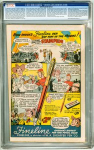 Nutsy Squirrel #61 (1954) CGC 6.0! Cream to OW Pages!