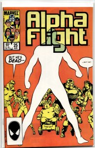 Alpha Flight #25 (1985) Alpha Flight
