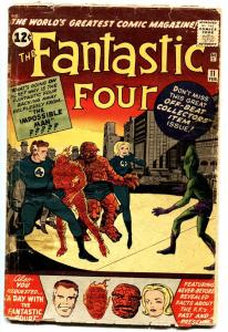 Fantastic Four #11 comic book 1963- 1st Impossible Man- Kirby