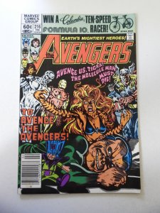 The Avengers #216 (1982) VF- Condition