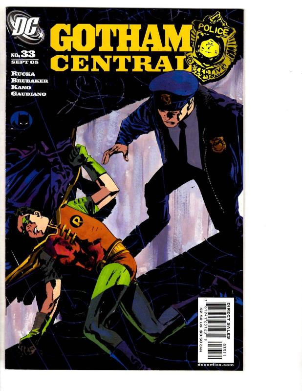 Lot Of 11 Gotham Central DC Comic Books # 29 30 31 32 33 34 35 36 37 38 40 CR23