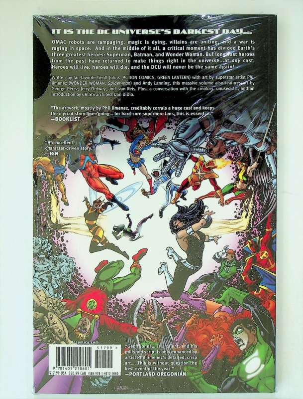 Infinite Crisis Trade Paperback DC Comics Geoff Johns Graphic Novel