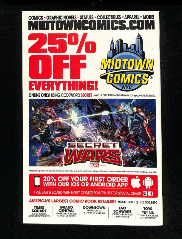 Deadpool's Secret Secret Wars #1 Skottie Young Variant