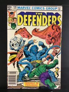 The Defenders #108 Newsstand Edition (1982)