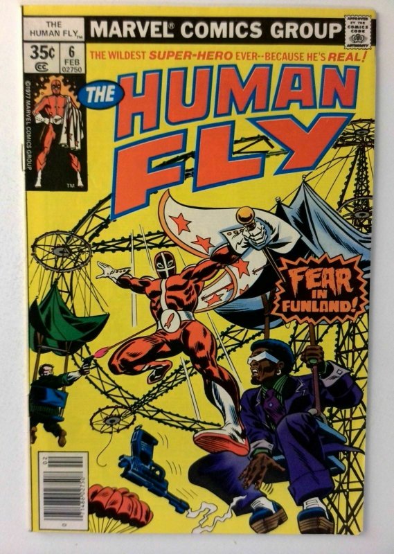 Human Fly #6 Marvel 1978 FN/VF Bronze Age Comic Book 1st Print