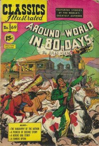 Classics Illustrated #69 (1950) - Around the World in 80 Days