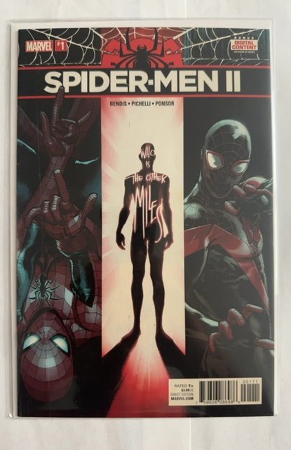 Spidermen II #1 *1st App- Miles Morales (Earth616),  becomes Ultimatum