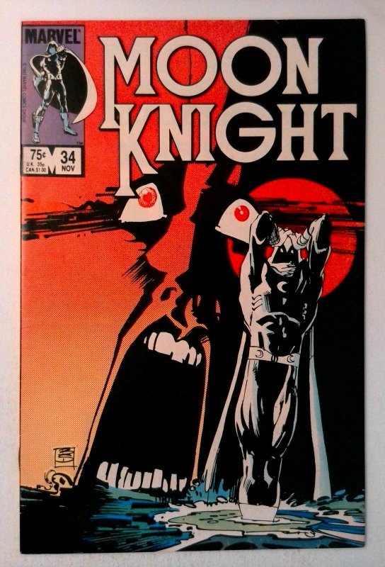 Moon Knight #34 Marvel 1983 VF/NM Bronze Age Comic Book 1st Print