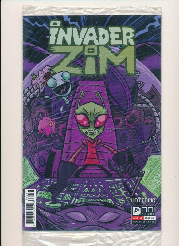 HOT TOPIC INVADER ZIM #2  Near Mint-still in plastic-never been opened  (PF775) 