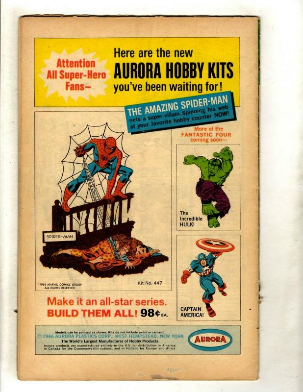 Fantastic Four # 60 VG Marvel Comic Book Thing Dr. Doom Human Torch Silver A GK2