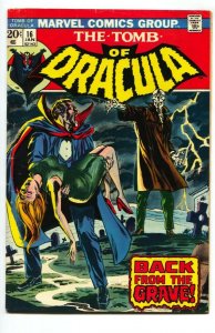TOMB OF DRACULA #16-comic book-MARVEL-HORROR vg-