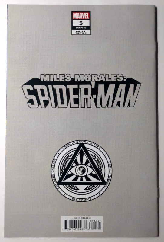 Miles Morales: Spider-Man #5 (2023) Kirkham Virgin Cover