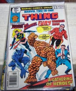 Marvel Two-In-One #51 (May 1979, Marvel) thing +avengers nick fury beast 