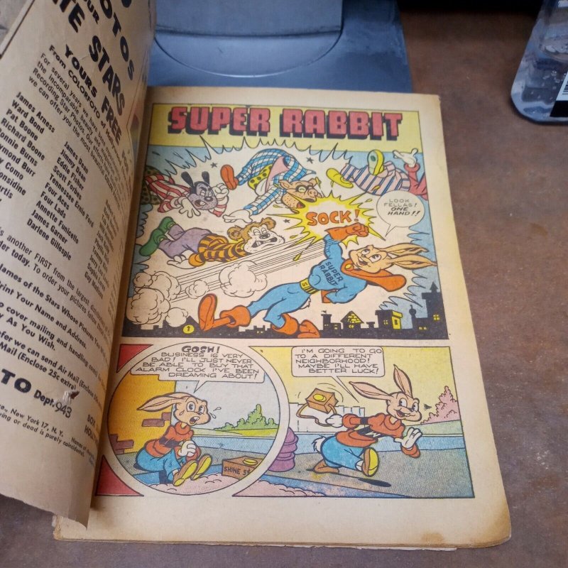 Billy and Buggy Bear Golden Age timely Reprint 1958 iw Super Rabbit Superhero