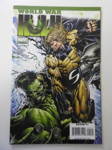 World War Hulk #5 NM Condition! 1st Full Appearance of Skaar!