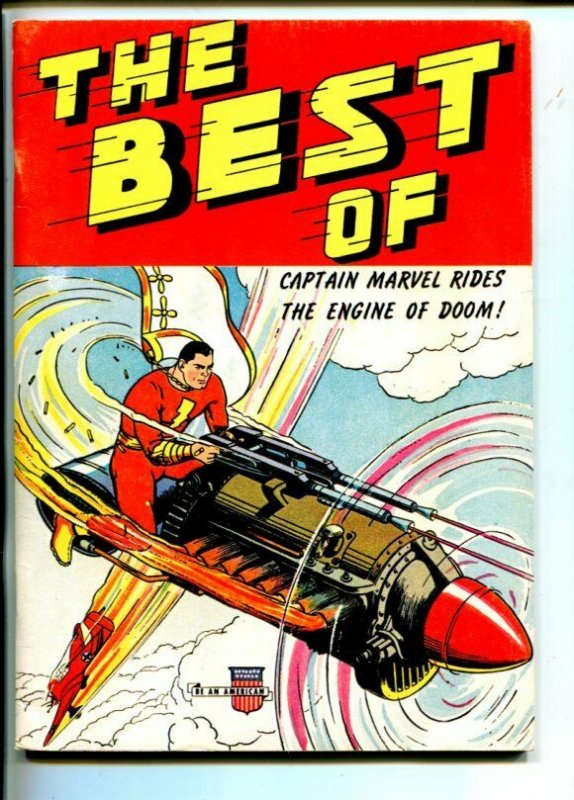 BEST OF CAPT MARVEL-1975-FANZINE-REPRINTS-CAPT MARVEL PREMIUMS-fn/vf