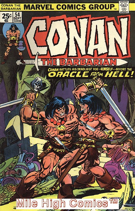 CONAN  (1970 Series)  (CONAN THE BARBARIAN) (MARVEL) #54 Fair Comics Book 