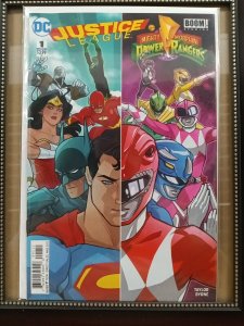 Justice League/Mighty Morphin Power Rangers #1  (2017 DC/BOOM! Studios) NM. Nw92