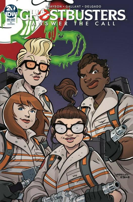 GHOSTBUSTERS 35TH ANNIV ANSWER CALL GHOSTBUSTERS GALLANT (2019 IDW PRESALE-04/17