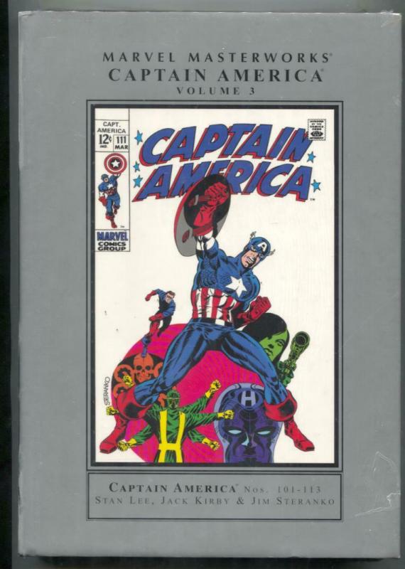 Marvel Masterworks Captain America Vol 3 -Still Sealed