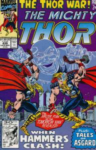 Thor #439 VG ; Marvel | low grade comic Thor War 2