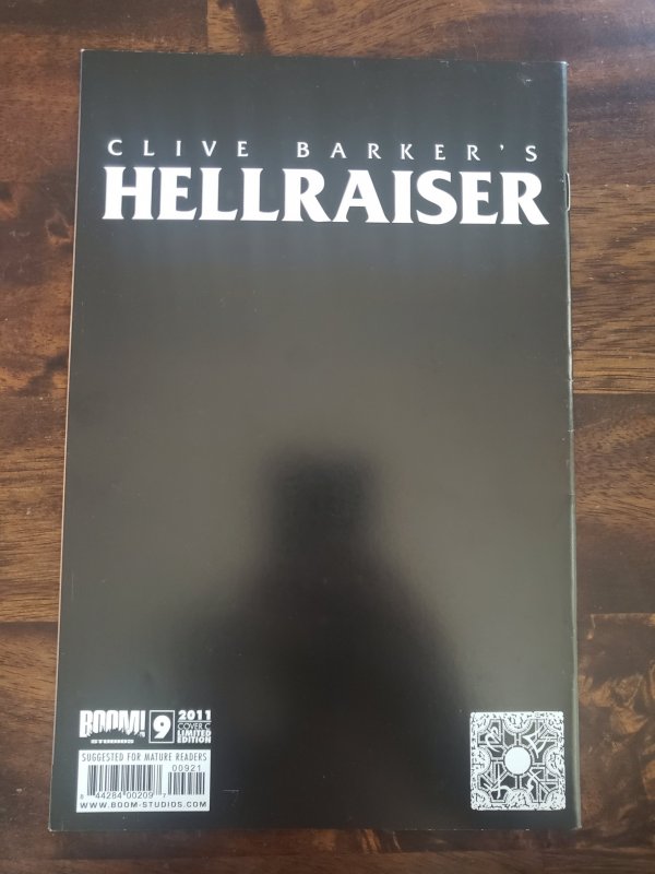 Clive Barker's Hellraiser 9 1:10 ratio variant Stephen Thompson cover