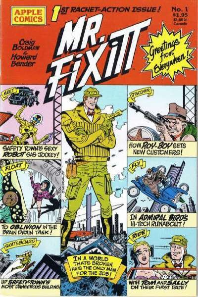 Mr. Fixitt (1989 series) #1, VF+ (Stock photo)