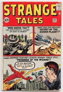Strange Tales #102 (1962) Human Torch