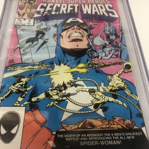 Marvel Super Heroes Secret Wars (1984)  # 7 (CGC 9.8 SS) Signed Beatty * Shooter