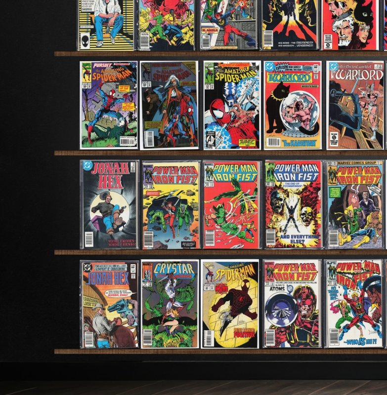 Huge Lot 140+ Comics with Superman, Jonah Hex, Warlord & More!