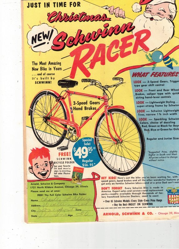 Walt Disney's Comics and Stories #183 (1955) Barks VG/FN Mid-Grade Donal...