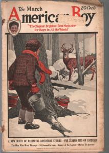 American Boy 3/1923-Lynn Bogue Hunt cover-adventure-Harrison Cady-G