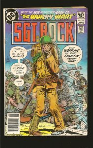 DC Comics Sgt Rock Vol 32 No 377 June 1983 see note for condition issues