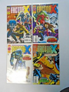 Factor-X set #1-4 8.0 VF (1995) 