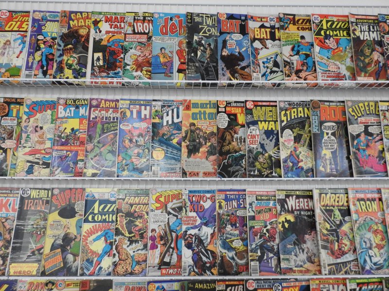 Huge Lot 140+ Low Grade Comics W/ Batman, Superman, Thor, +More! see desc