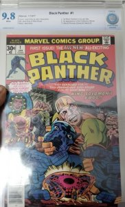 CBCS 9.8 Black Panther #1 (1977) - Major Key