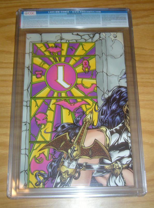 Vampress Luxura #1 CGC 9.8 platinum variant - kirk lindo bad girl brainstorm