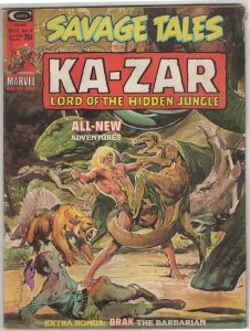 Savage Tales #6 Ka-Zar Neal Adams GD 
