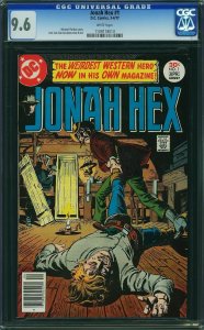 Jonah Hex #1 (1977) CGC 9.6 NM+