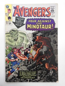 The Avengers #17 (1965) vs The Minotaur! Solid VG- Condition!