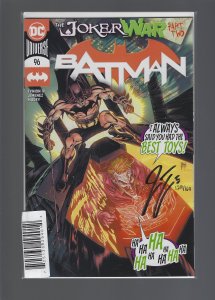 Batman #96 (2020) 129/160 Signed By James Tynion IV