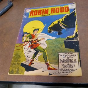 Robin Hood Tales # 10 silver age dc comics andru esposito classic cover art 1957