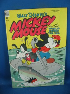 FOUR COLOR 194 MICKEY MOUSE F WORLD UNDER THE SEA  CAN EDITION 1950
