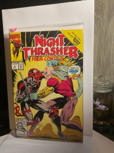 Night Thrasher: Four Control #3 Newsstand Edition (1992)