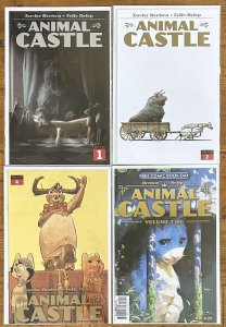 Animal Castle #1,2,4,FCBD NM Lot Ablaze