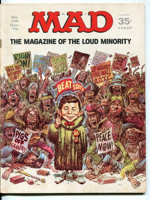 Mad-Magazine-#139-Dec-1970-Mort Drucker-Don Martin-David Berg