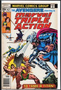 Marvel Triple Action #42 (1978) The Avengers