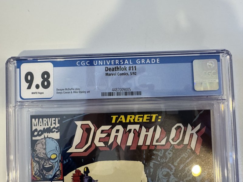 Deathlok #11 CGC 9.8  Marvel Comics (1992)