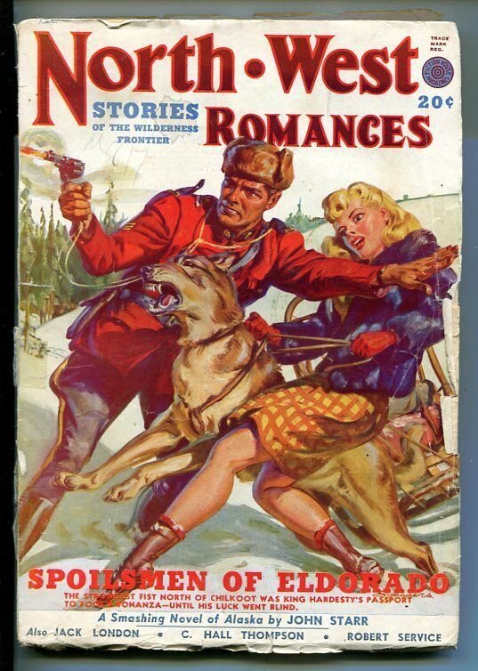 NORTHWEST ROMANCES-FALL1949 PULP FICTION-RCMP-GGA-LONDON-SPICY-good