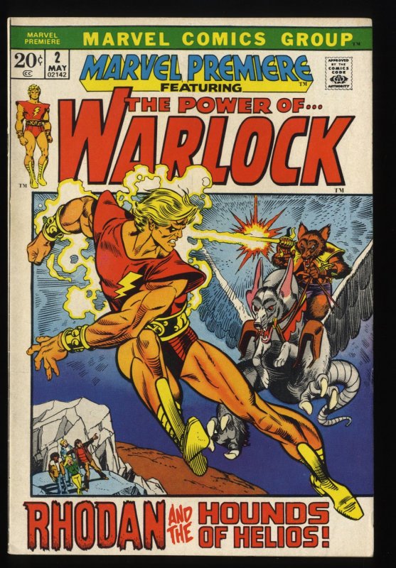 Marvel Premiere #2 VF- 7.5 Warlock! Comics